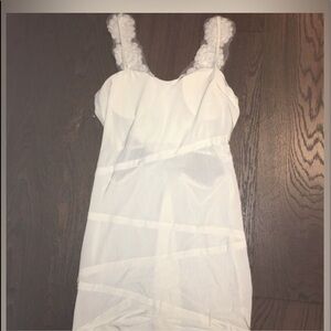 Off white dress 👗